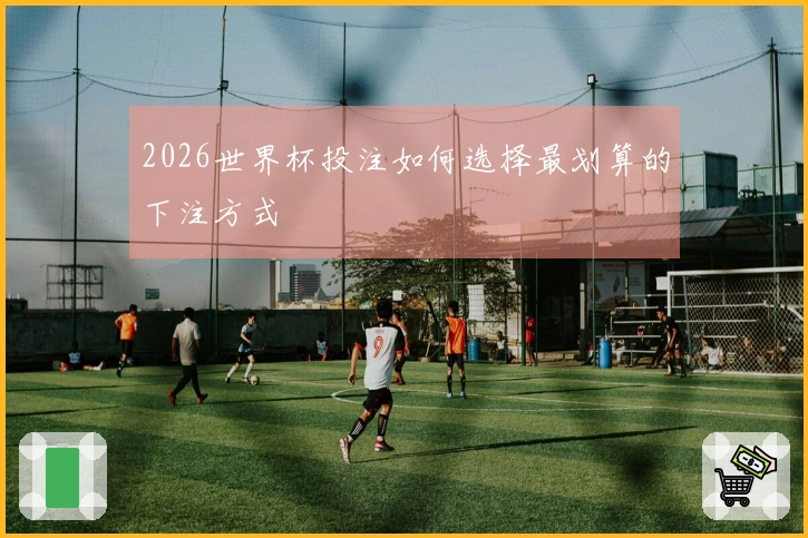 2026世界杯投注如何选择最划算的下注方式